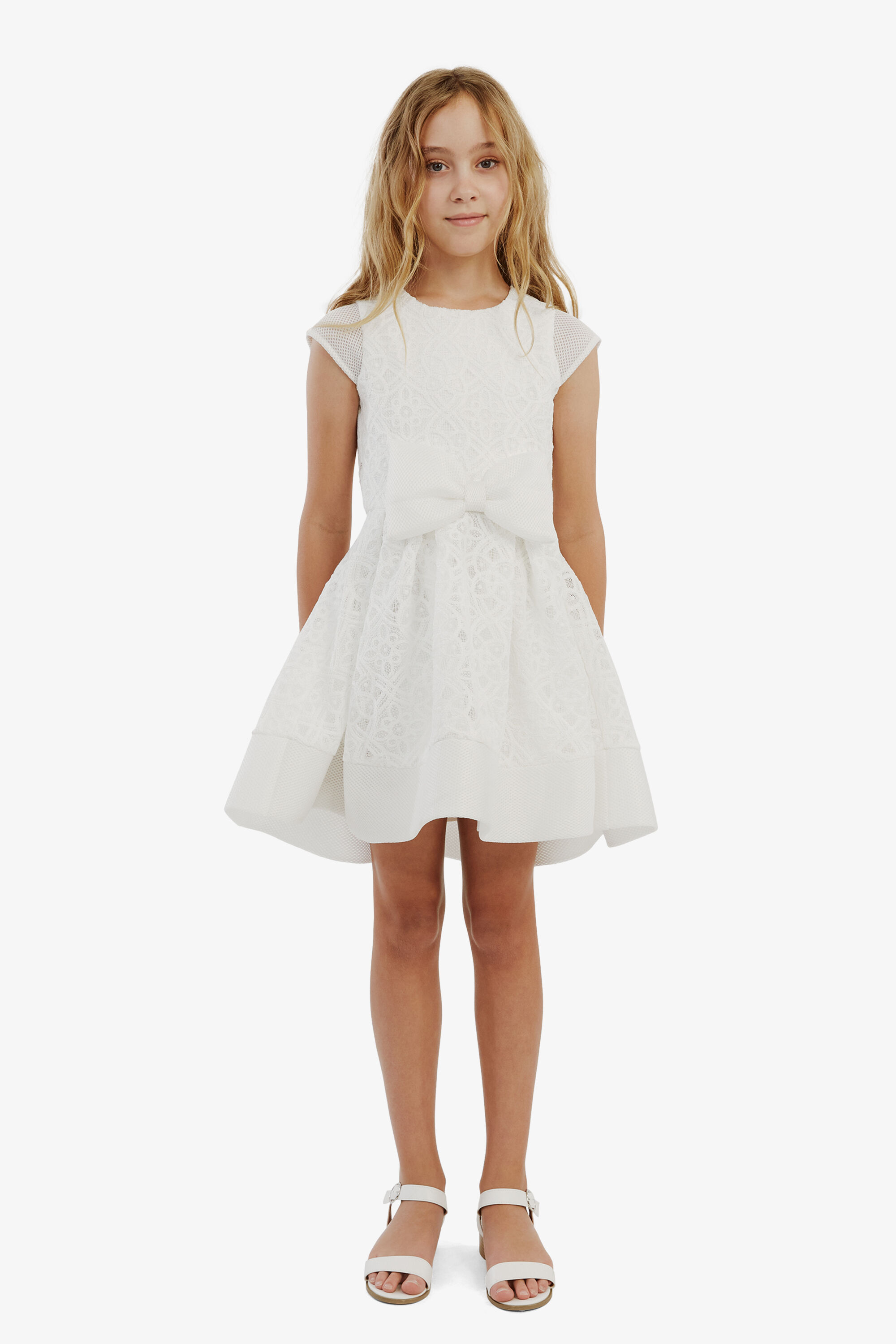 white junior dresses